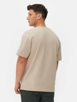 Tops Und T-Shirts|Primark „Kem“ T-Shirt In Lässiger Passform Ecrufarben