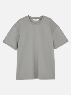 Tops Und T-Shirts|Primark „Kem“ T-Shirt In Lässiger Passform Grau