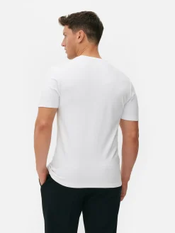 Tops Und T-Shirts|Primark „Kem“ T-Shirt Mit Rundhalsausschnitt Weiß