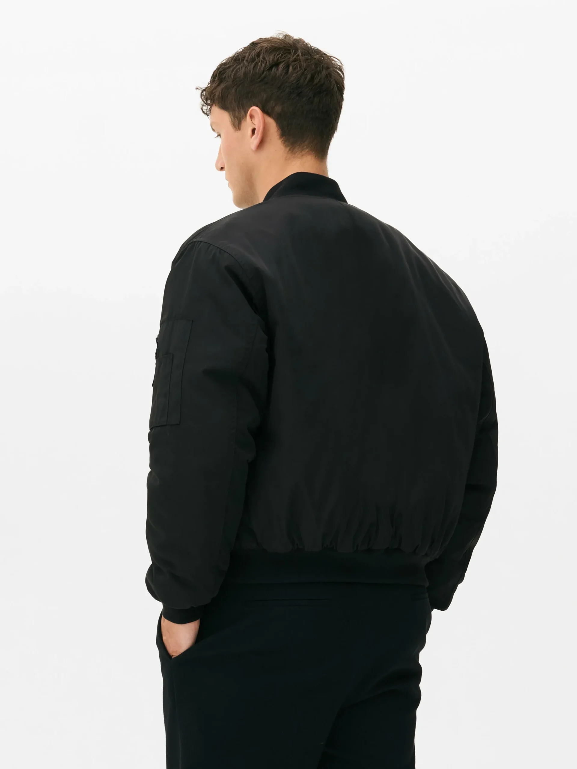Jacken Und Mäntel|Primark Klassische Bomberjacke Schwarz