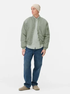 Jacken Und Mäntel|Primark Klassische Bomberjacke Khakifarben