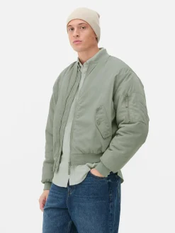Jacken Und Mäntel|Primark Klassische Bomberjacke Khakifarben