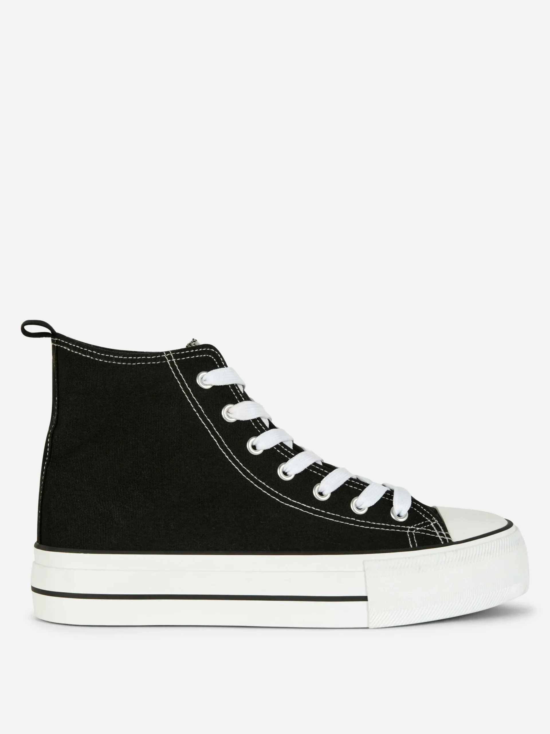 Sneakers|Primark Klassische Canvas-Sneakers Schwarz