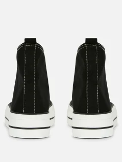 Sneakers|Primark Klassische Canvas-Sneakers Schwarz