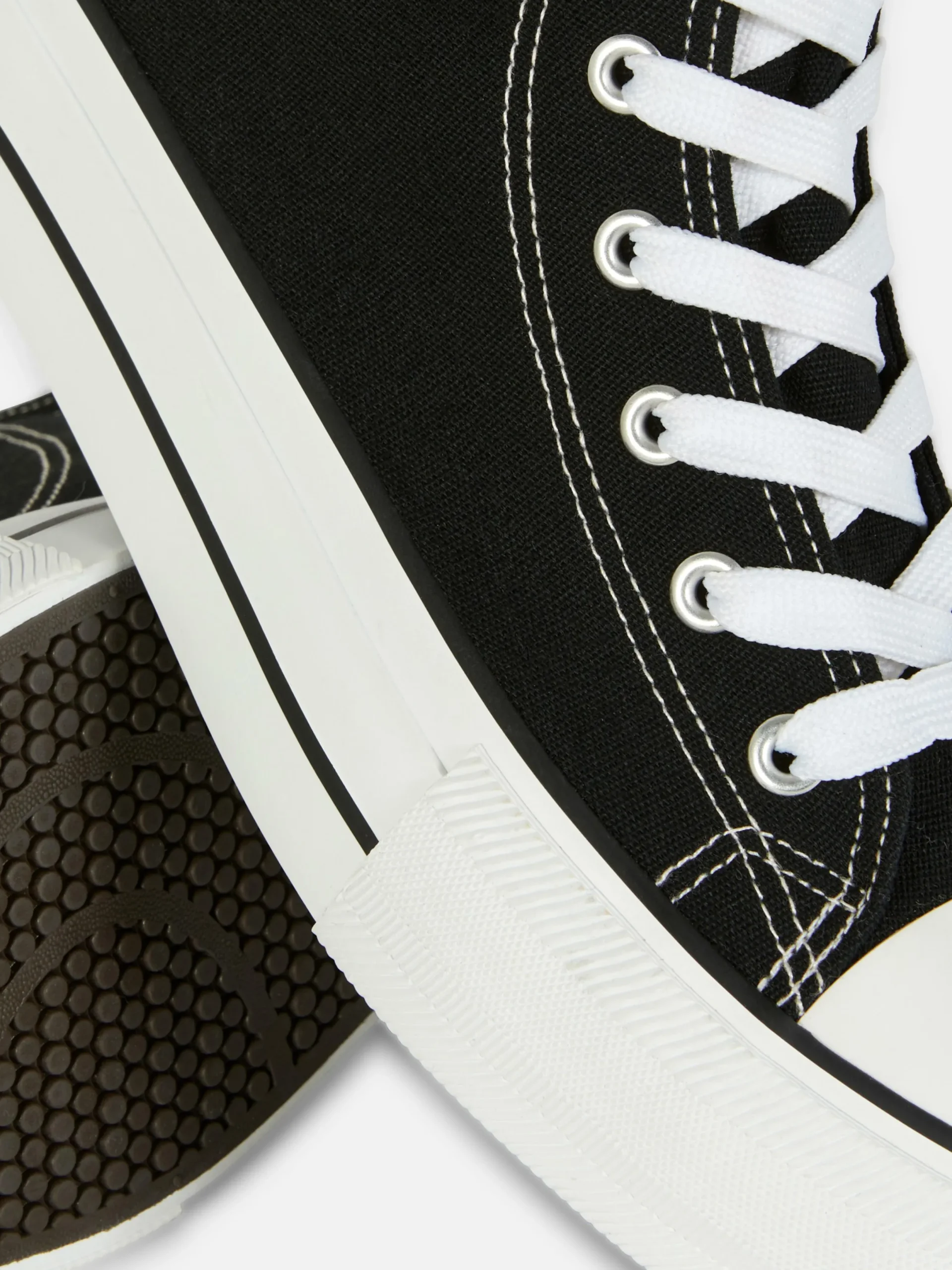 Sneakers|Primark Klassische Canvas-Sneakers Schwarz