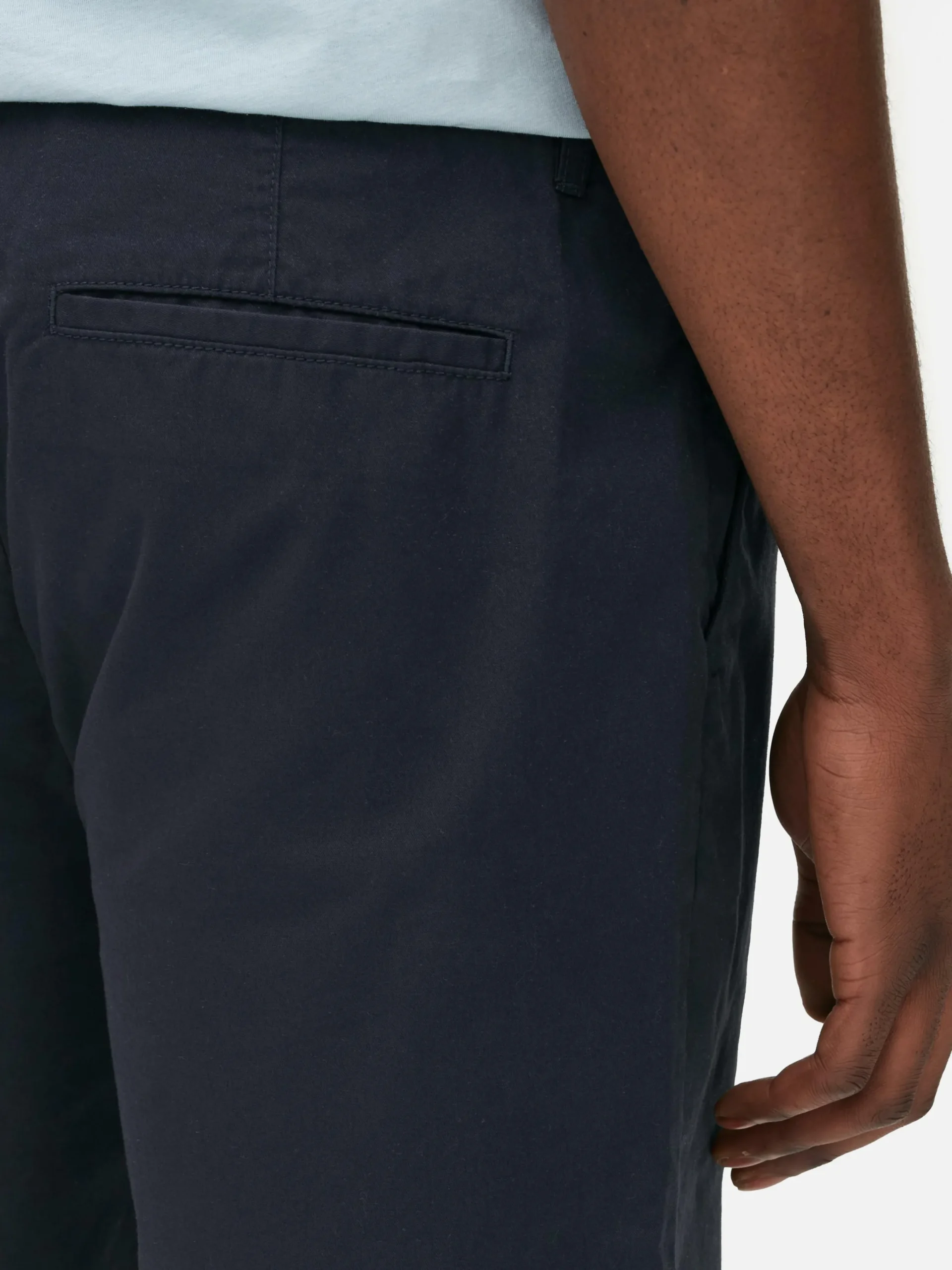 Shorts|Primark Klassische Chino-Shorts Marineblau