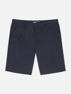 Shorts|Primark Klassische Chino-Shorts Marineblau
