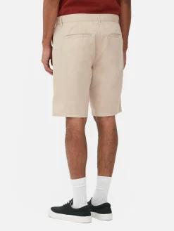 Shorts|Primark Klassische Chino-Shorts Steinfarben