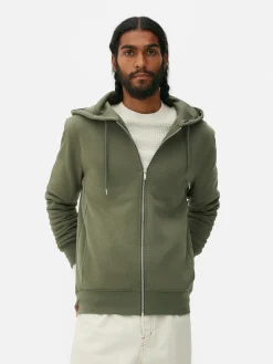 Hoodies Und Sweatshirts|Primark Klassischer Hoodie Mit Reißverschluss Khakifarben