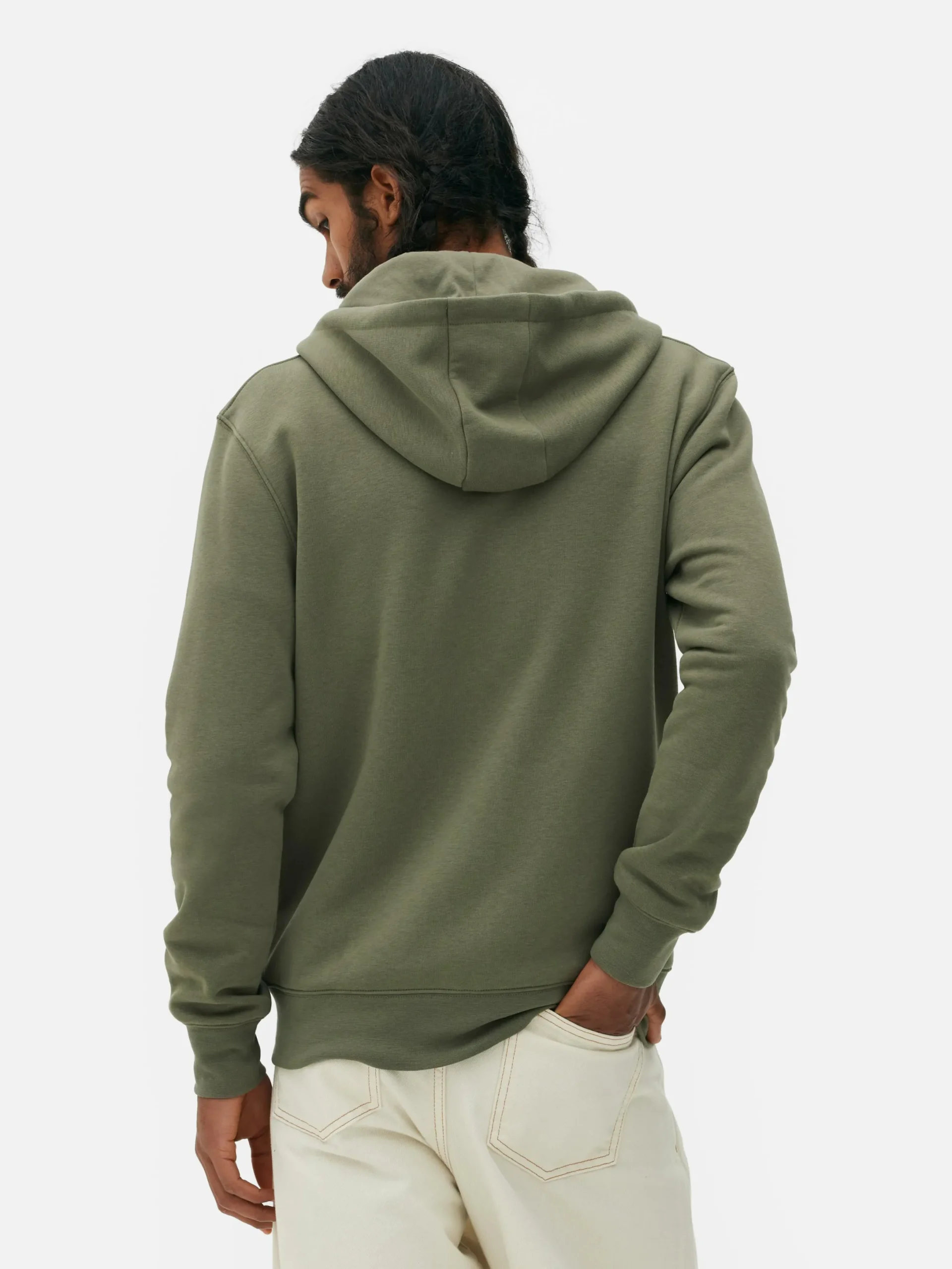 Hoodies Und Sweatshirts|Primark Klassischer Hoodie Mit Reißverschluss Khakifarben