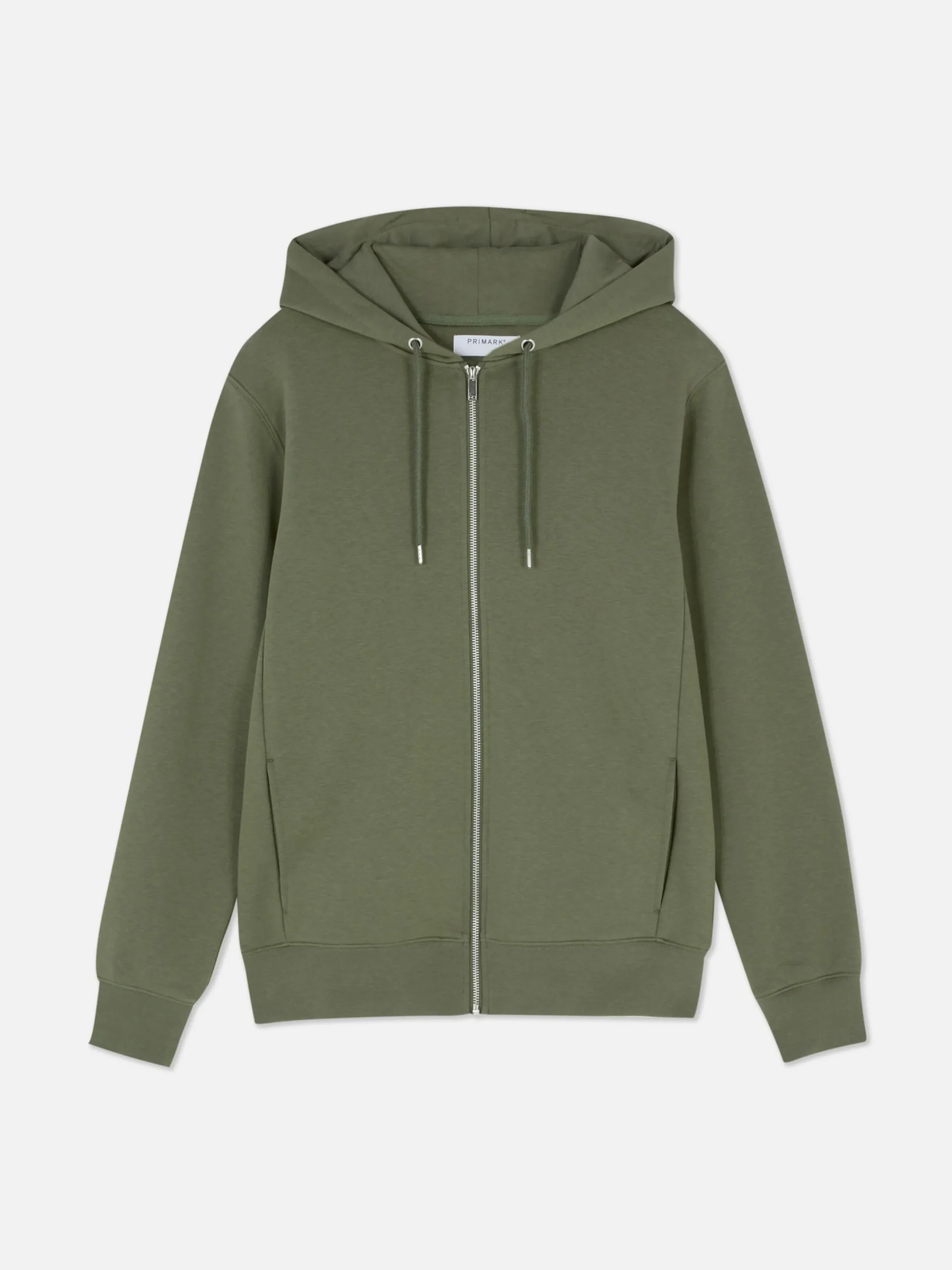 Hoodies Und Sweatshirts|Primark Klassischer Hoodie Mit Reißverschluss Khakifarben