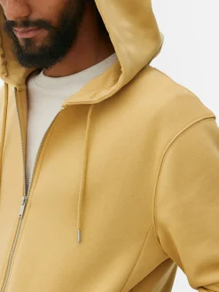 Hoodies Und Sweatshirts|Primark Klassischer Hoodie Mit Reißverschluss Senffarben