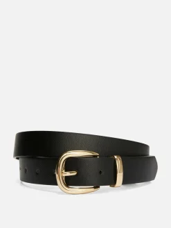 Gürtel|Primark Klassischer Taillengürtel Gold