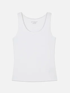 Tops Und T-Shirts|Primark Klassisches Baumwolltop Weiß