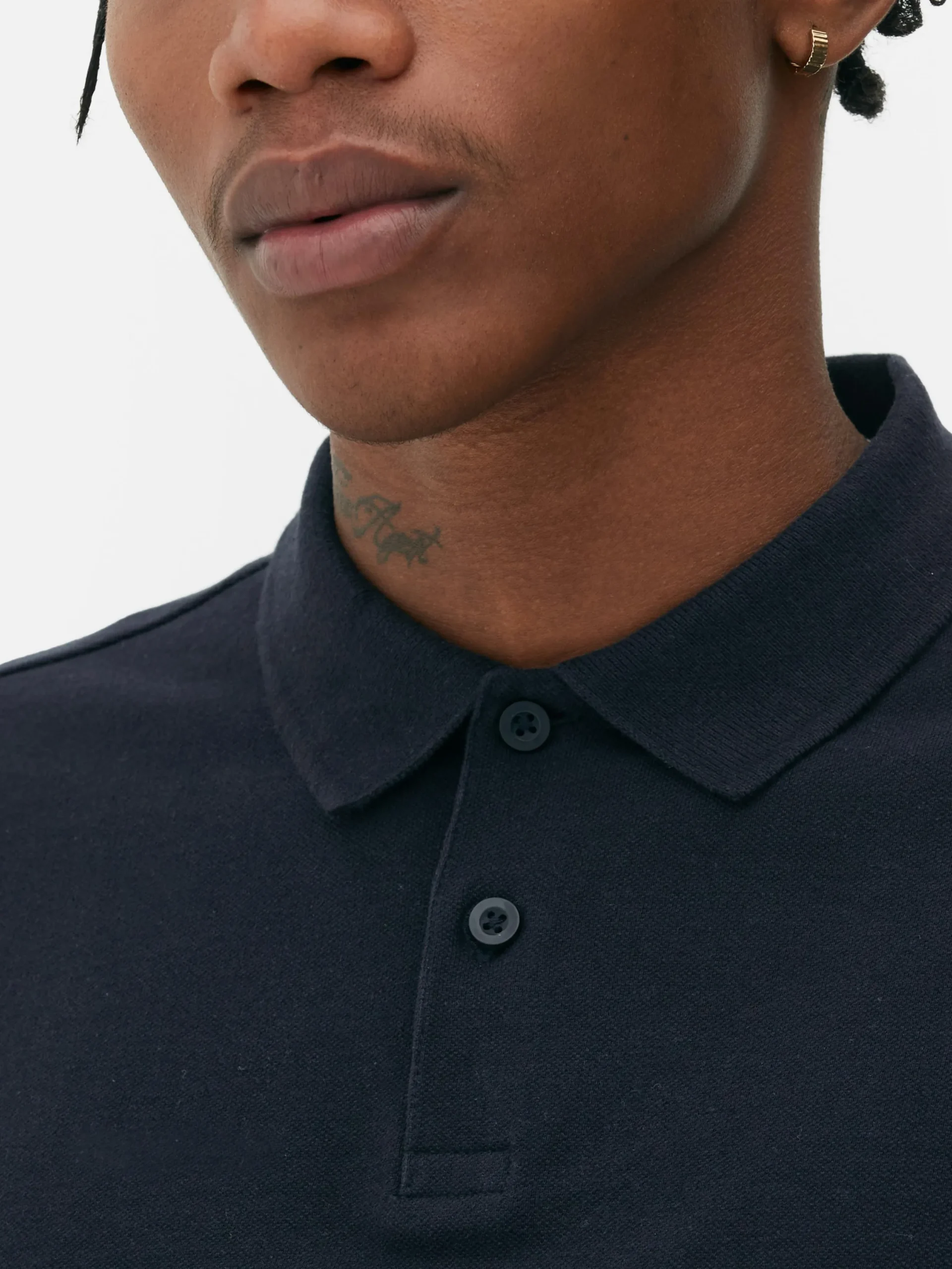 Tops Und T-Shirts|Primark Klassisches Piqué-Polohemd Marineblau