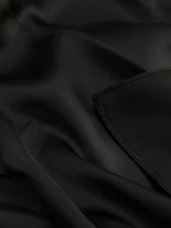 Mützen, Handschuhe Und Schals|Primark Klassisches Satin-Halstuch Schwarz
