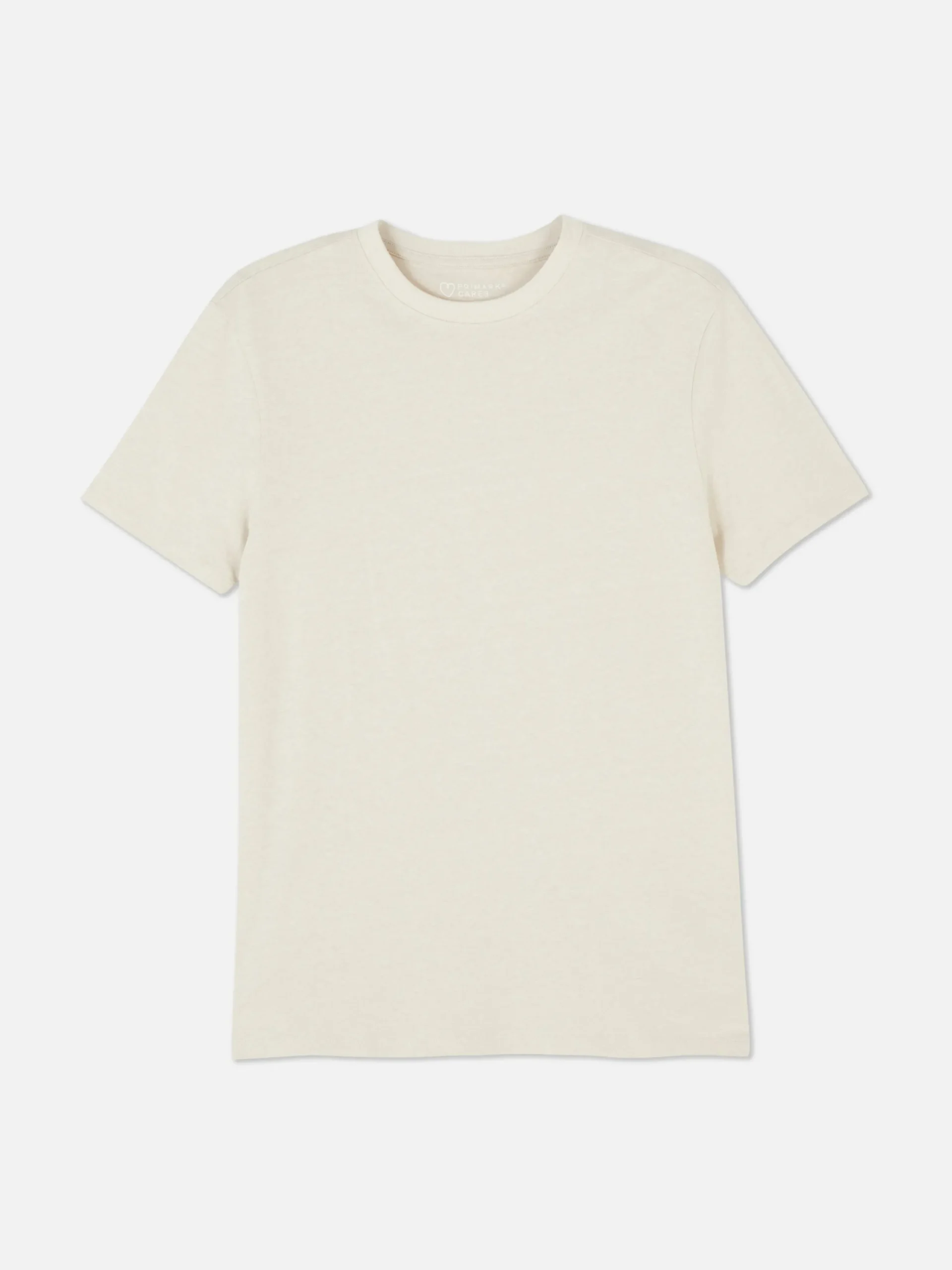 Tops Und T-Shirts|Primark Klassisches Stretch-T-Shirt Hellbeige