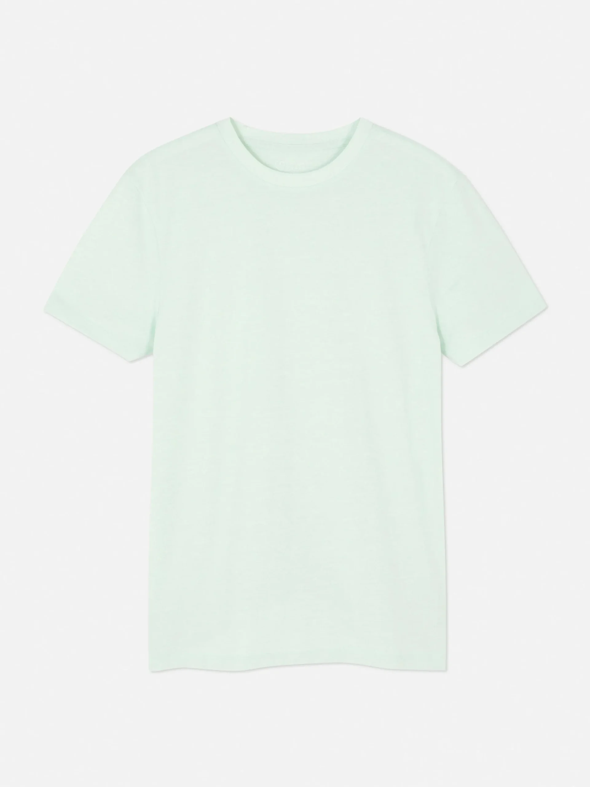 Tops Und T-Shirts|Primark Klassisches Stretch-T-Shirt Mintgrün