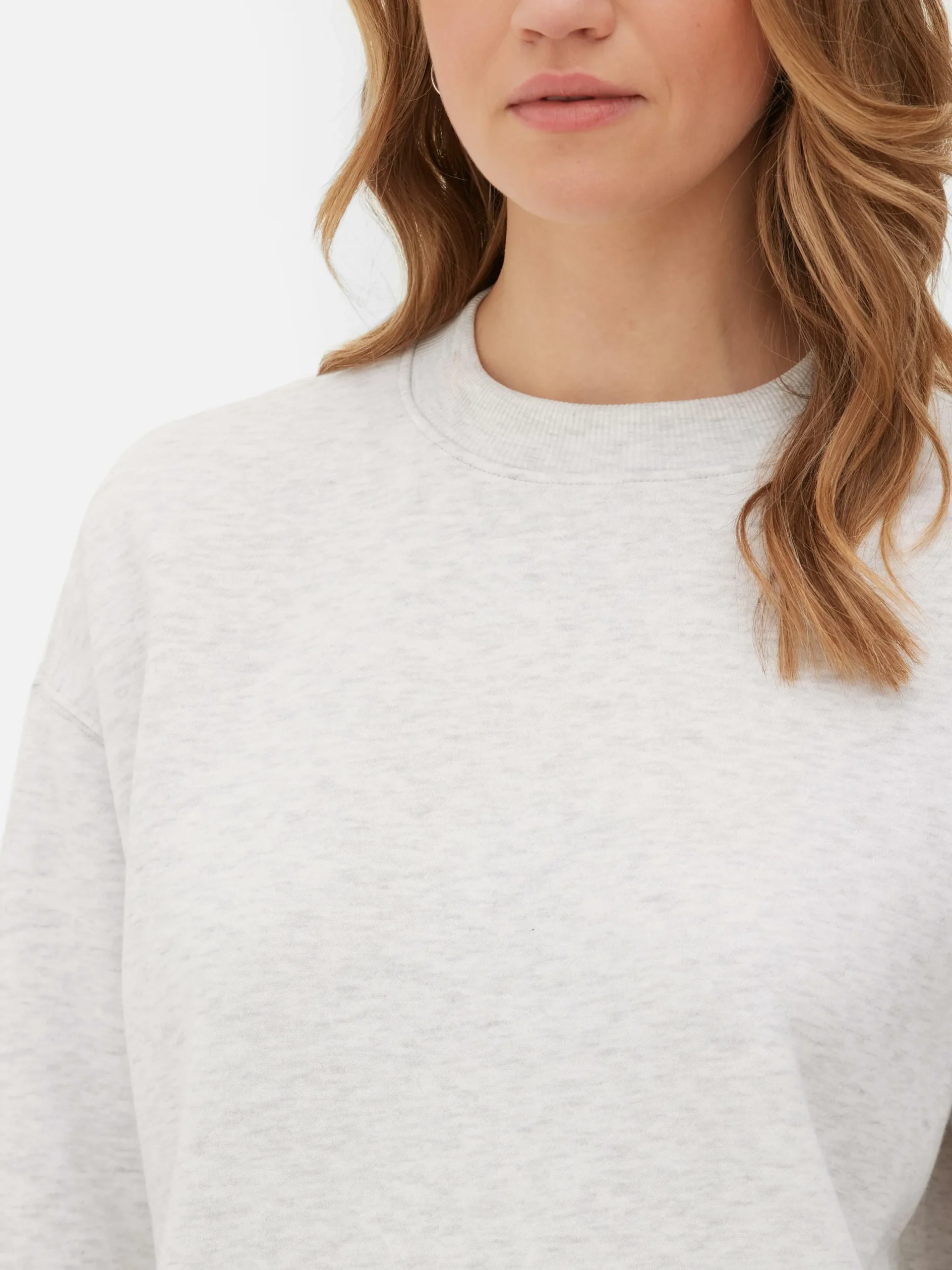 Hoodies Und Sweatshirts|Primark Klassisches Sweatshirt Mit Rundhalsausschnitt Grau meliert