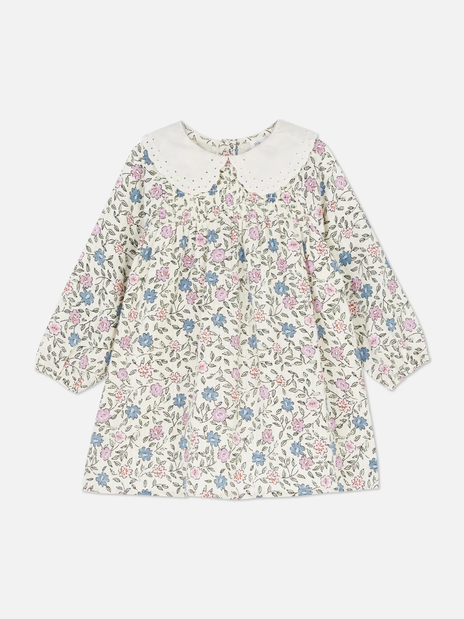 Kleider Und Röcke|Primark Kleid Mit Kragen Und Blumenmuster Multi