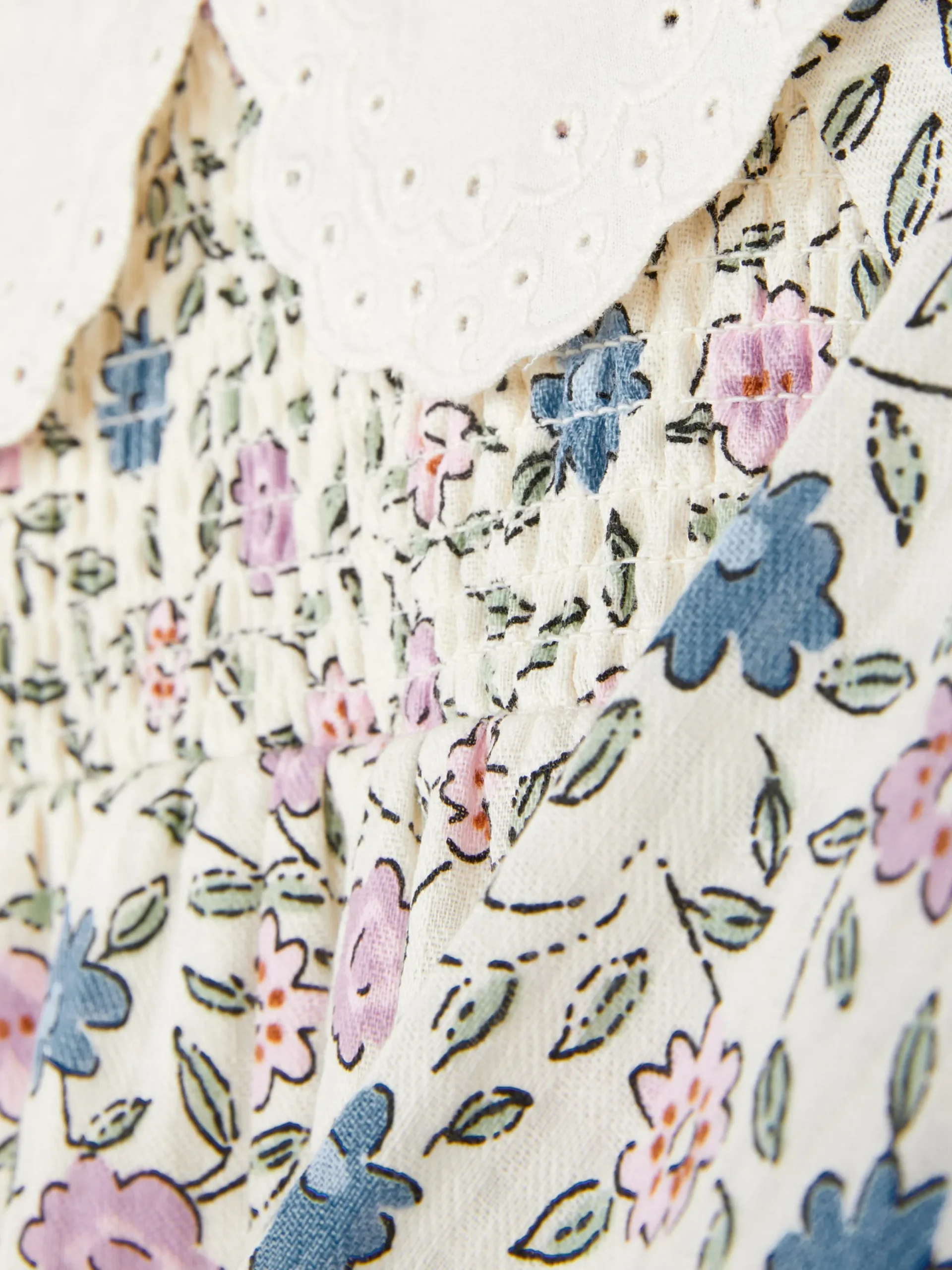 Kleider Und Röcke|Primark Kleid Mit Kragen Und Blumenmuster Multi
