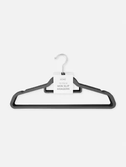 Wandaufbewahrung Und Hängelösungen|Primark Kleiderbügel, 10er-Pack Schwarz