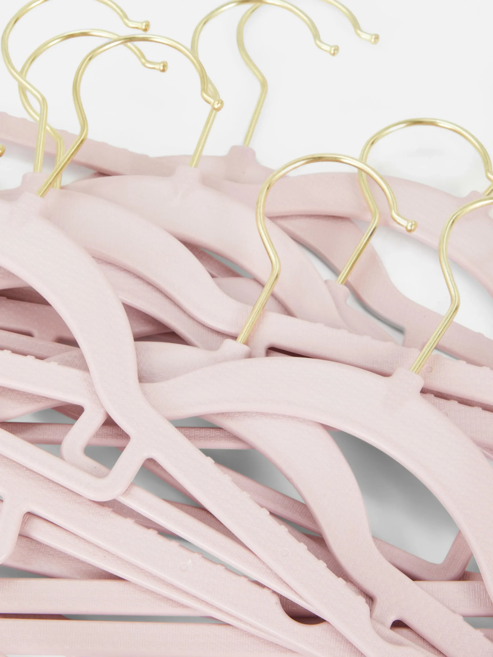 Wandaufbewahrung Und Hängelösungen|Primark Kleiderbügel, 10er-Pack Rosa