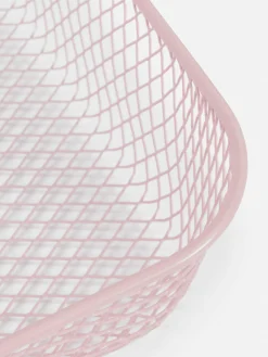 Aufbewahrungsboxen Und Körbe|Primark Kleiner Drahtkorb Rosa
