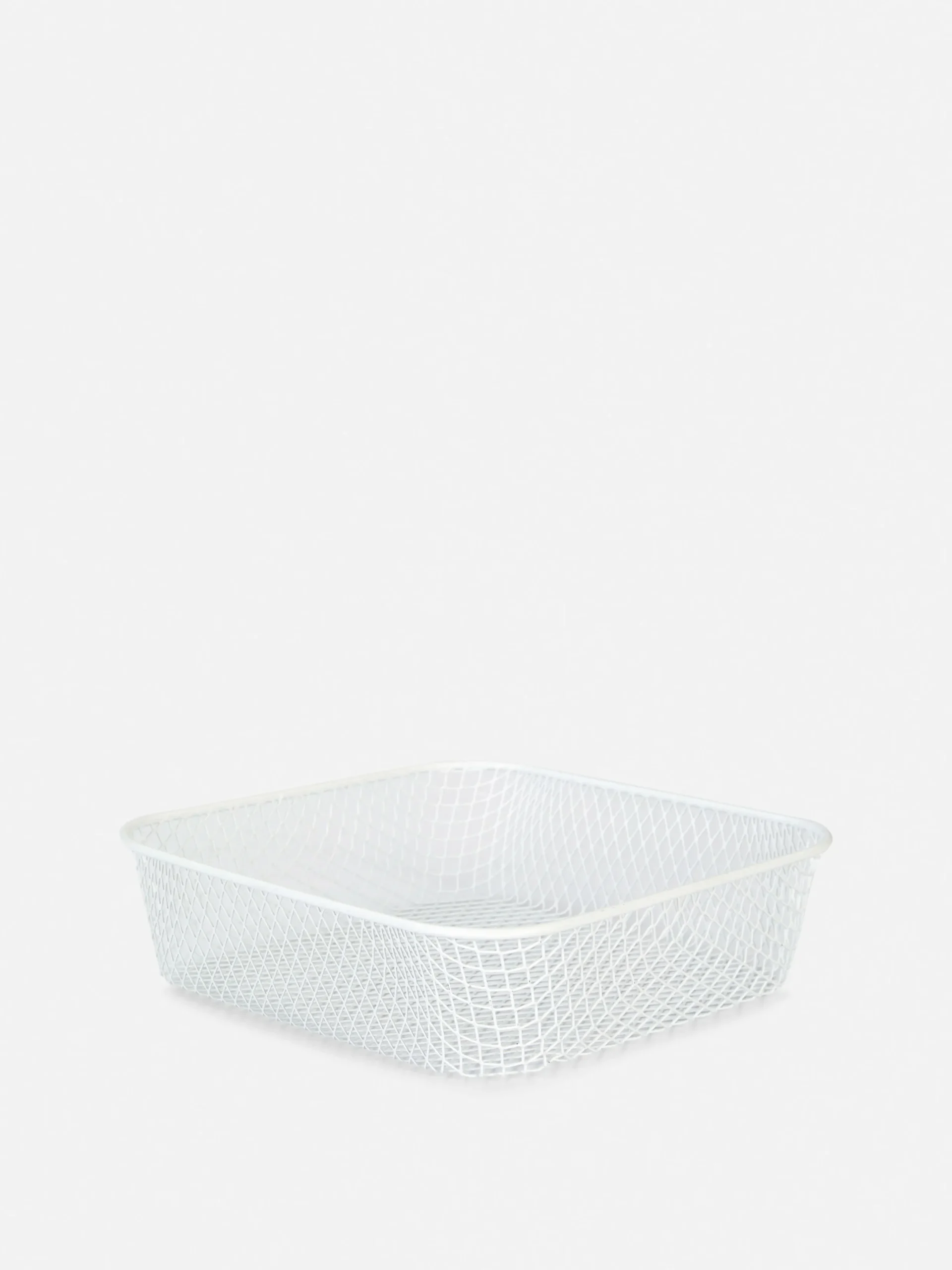 Aufbewahrungsboxen Und Körbe|Primark Kleiner Drahtkorb Weiß