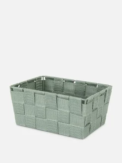 Aufbewahrungsboxen Und Körbe|Primark Kleiner, Geflochtener Korb Grün