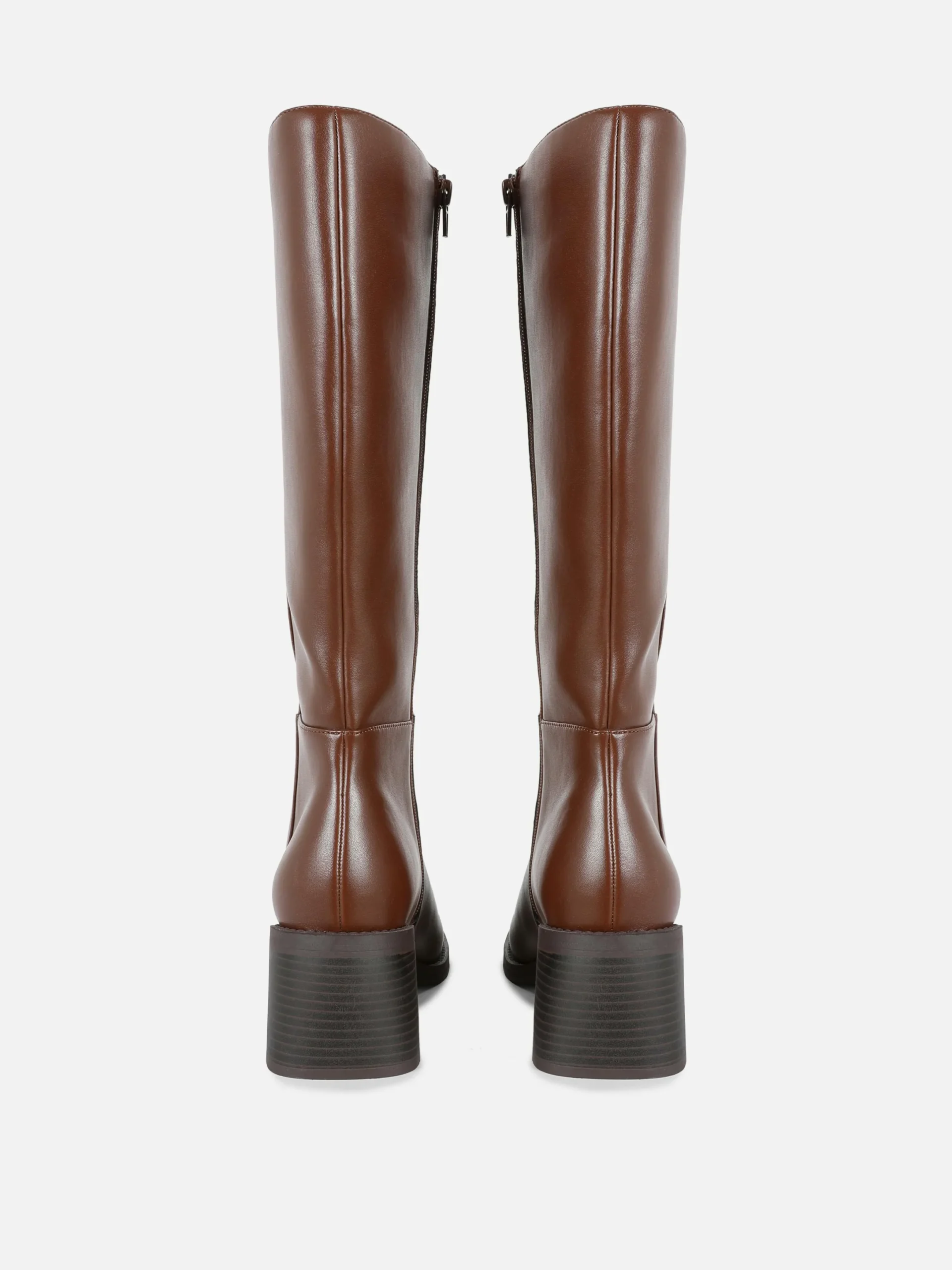 Stiefel|Primark Kniehohe Stiefel Mit Absatz Braun