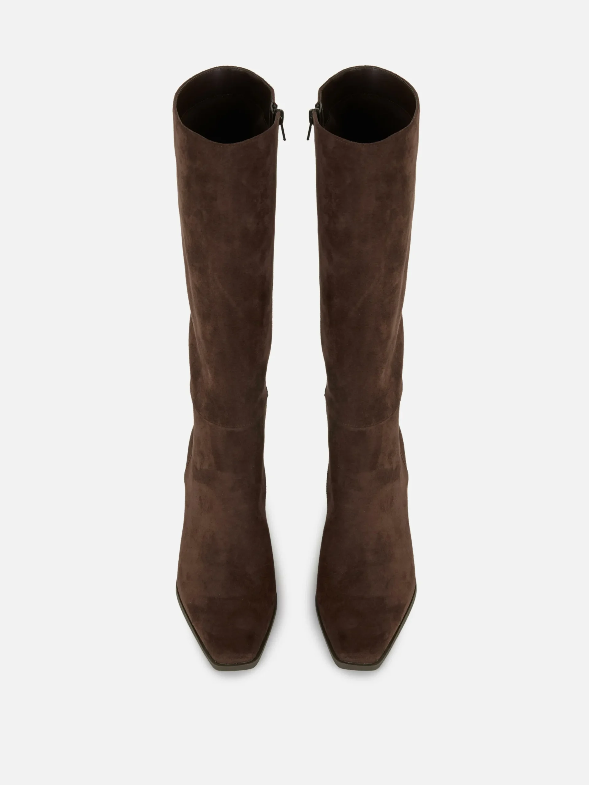 Stiefel|Primark Kniehohe Stiefel Mit Absatz Schokoladenbraun