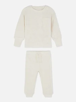 Sets Und Outfits|Primark Kombi-Set Aus Jogginghose Und Sweatshirt Hellbeige