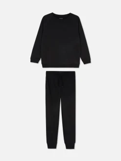 Sets Und Outfits|Primark Kombi-Set Aus Jogginghose Und Sweatshirt Schwarz