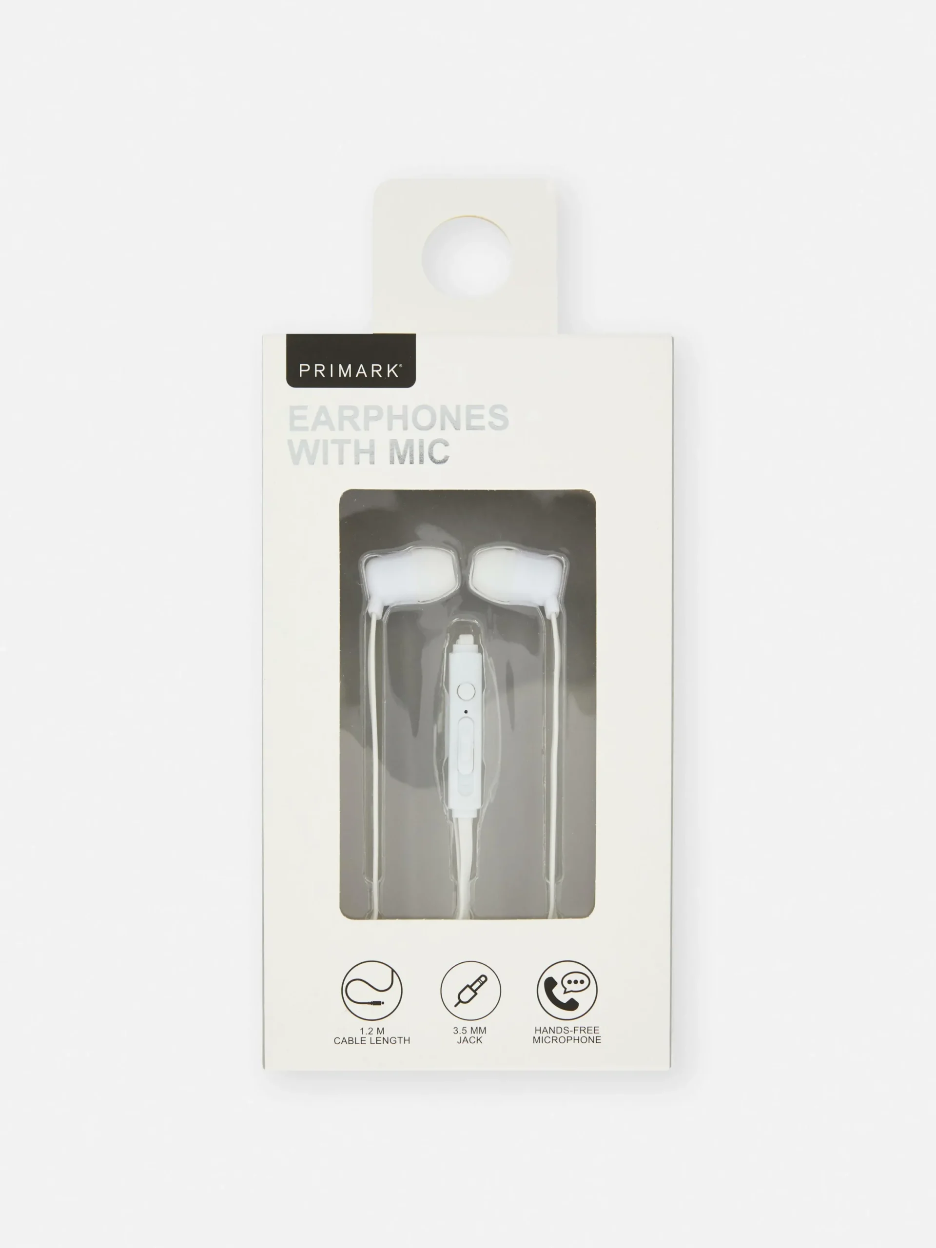 Kopfhörer|Primark Kopfhörer Mit Mikrofon Weiß