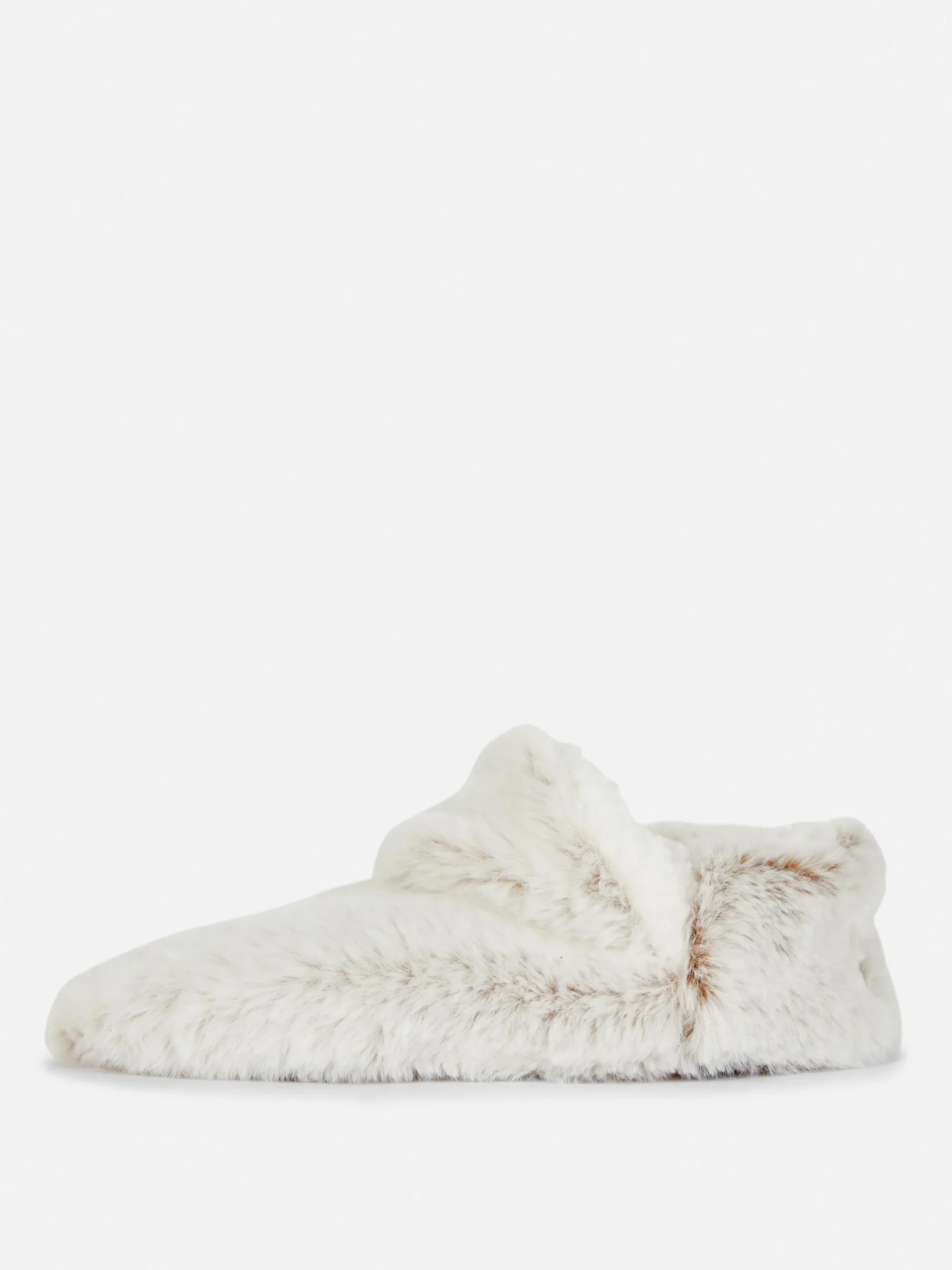 Hausschuhe|Primark Kunstfell-Hausschuhe Mit Fleecefutter Beige