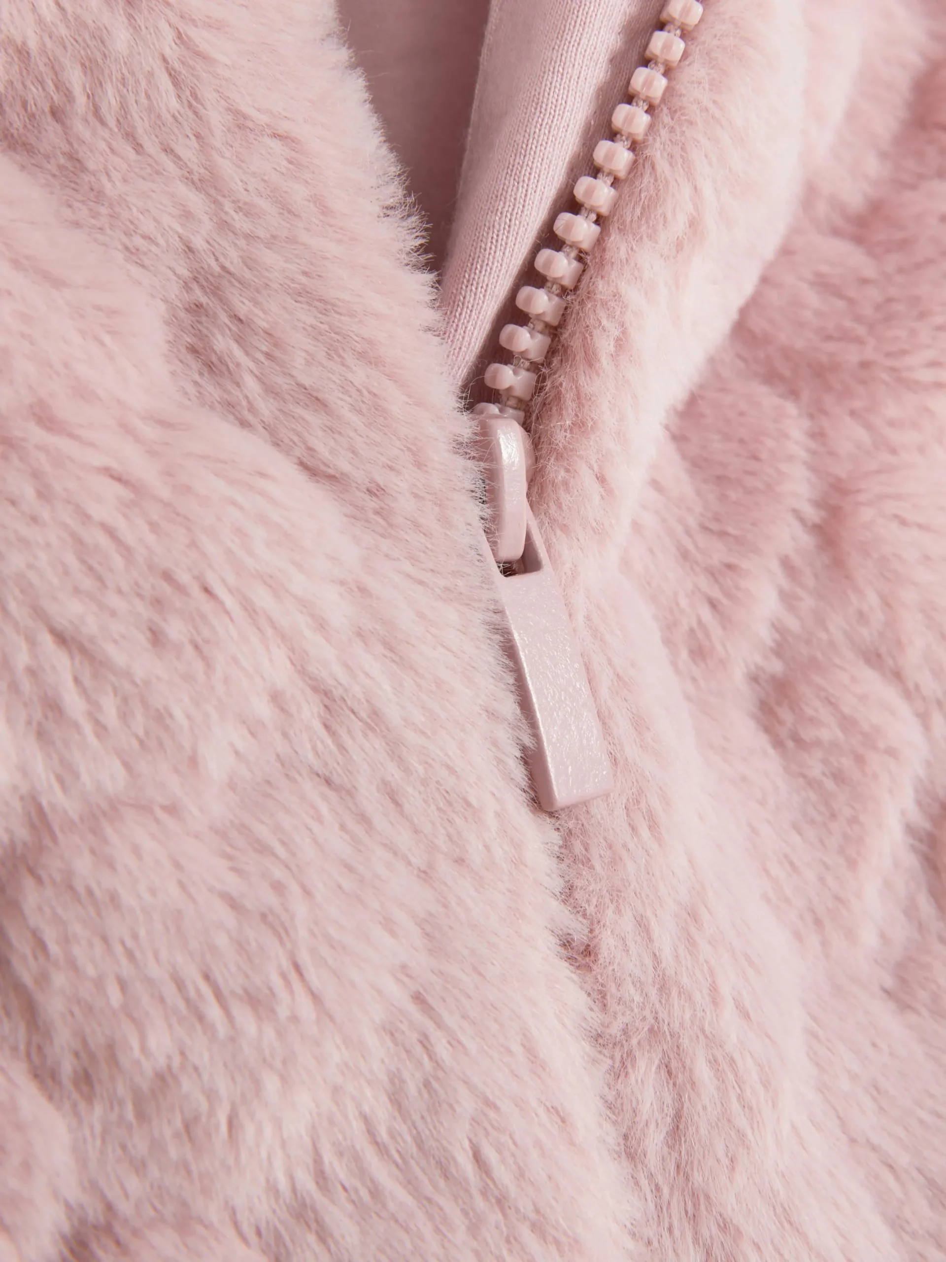 Jacken Und Mäntel|Primark Kunstfellweste Mit Herzstruktur Rosa