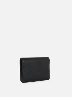 Taschen Und Portemonnaies|Primark Kunstleder-Kartenetui Zum Falten Schwarz