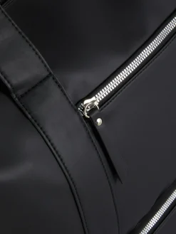 Taschen Und Portemonnaies|Primark Kunstleder-Reisetasche Schwarz