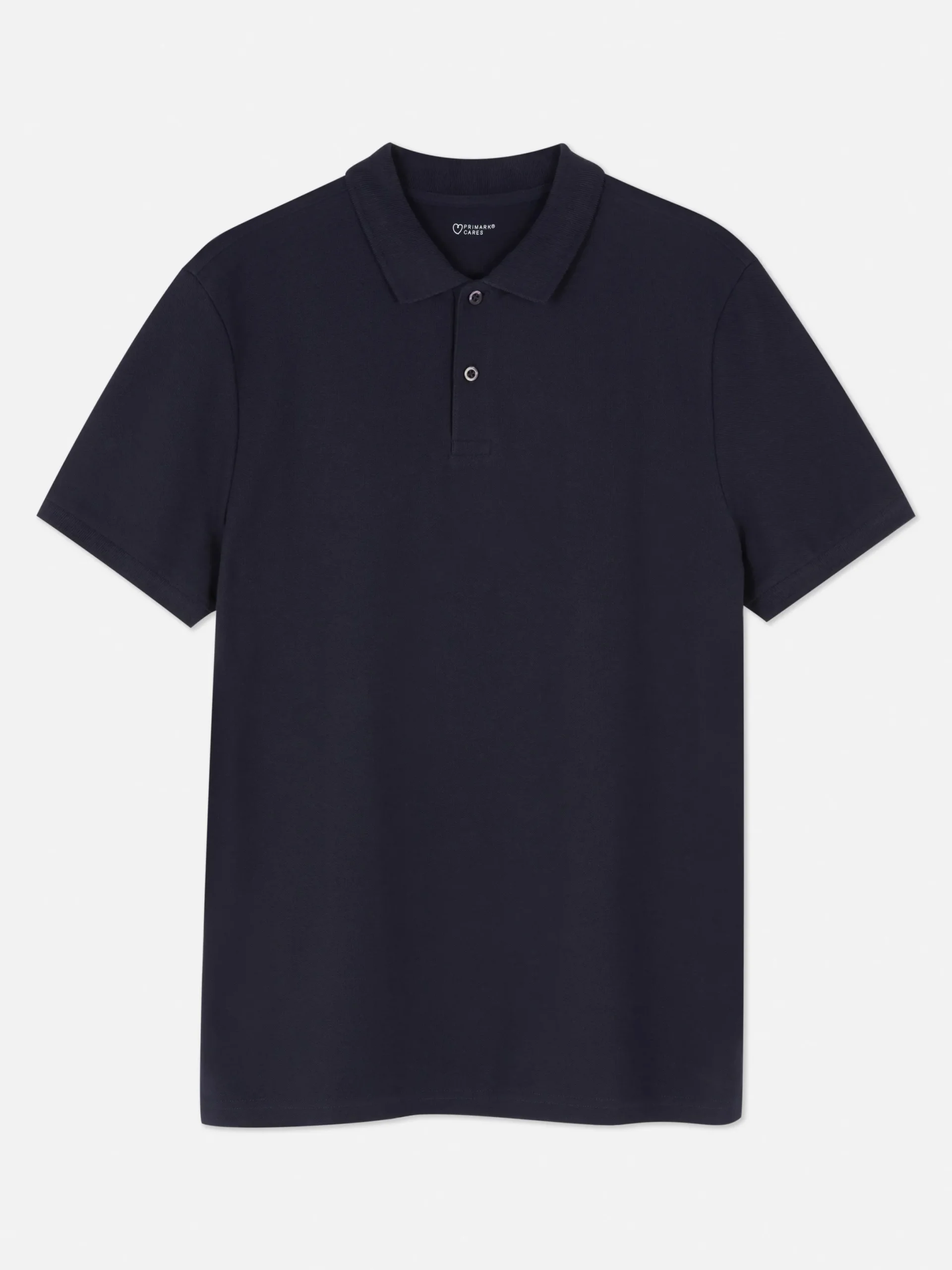 Tops Und T-Shirts|Primark Kurzarm-Poloshirt Aus Piqué Marineblau