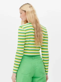Pullover Und Cardigans|Primark Kurzer Cardigan Zum Binden Grün