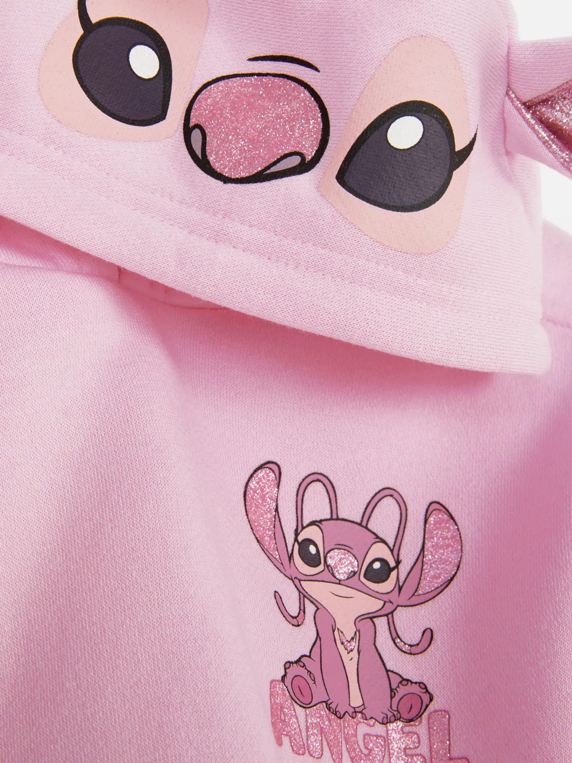 Hoodies Und Sweatshirts|Primark Kurzer „Disney Engel“ Hoodie Rosa