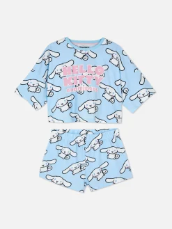Schlafanzüge|Primark Kurzer „Hello Kitty And Friends“ Schlafanzug Blau