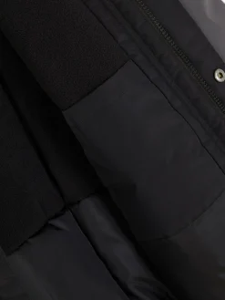 Jacken Und Mäntel|Primark Kurzer Mantel In Blockfarben Anthrazitfarben