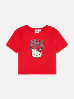 Tops Und T-Shirts|Primark Kurzes „Hello Kitty“ T-Shirt Rot