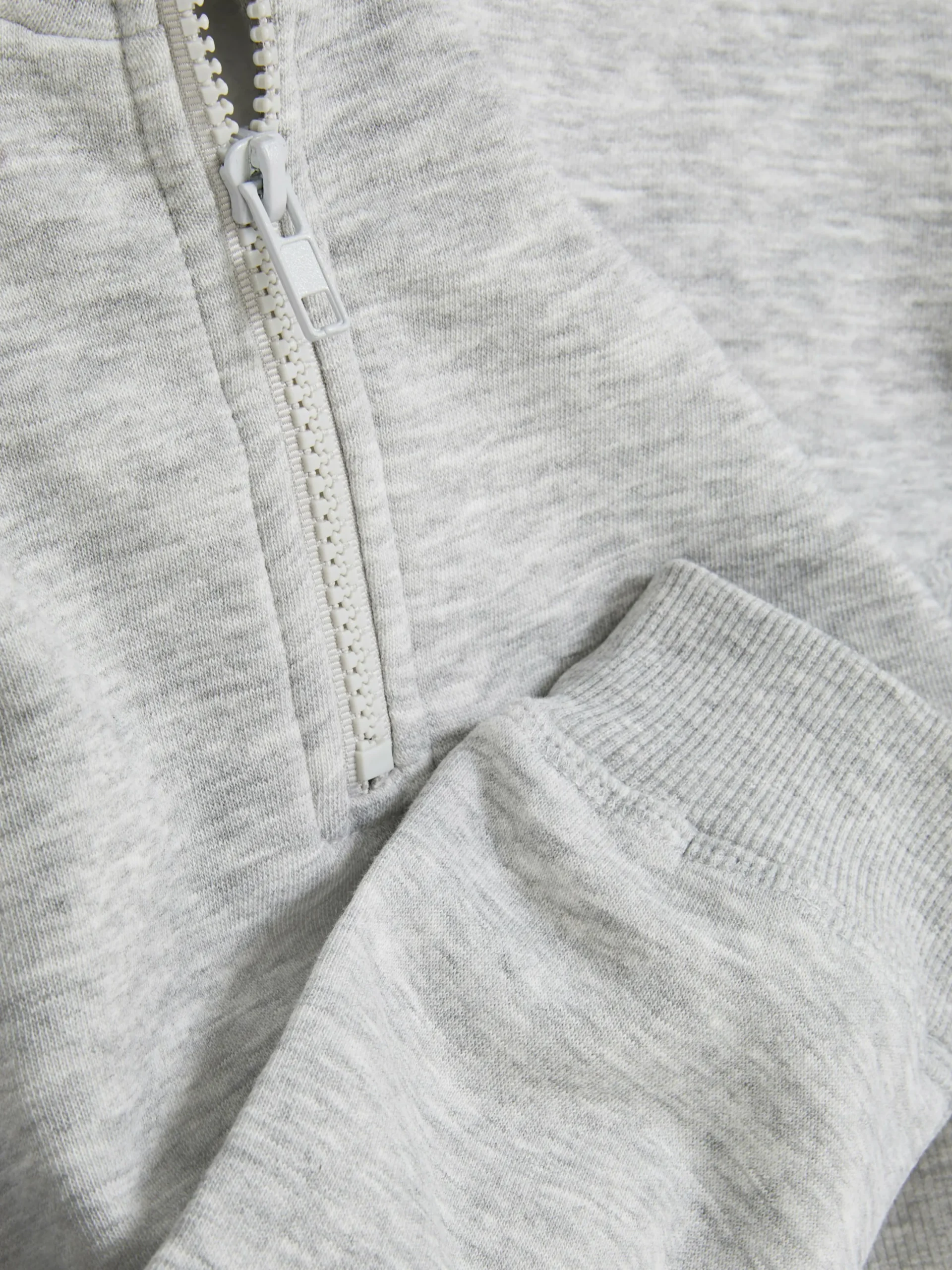 Hoodies Und Sweatshirts|Primark Kurzes Sweatshirt Mit Trichterkragen Grau meliert
