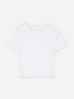 Tops Und T-Shirts|Primark Kurzes T-Shirt Weiß
