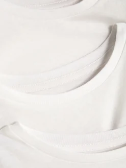 Unterwäsche|Primark Kurzärmelige T-Shirts, 3er-Pack Weiß