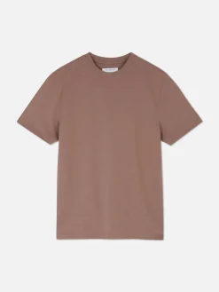 Tops Und T-Shirts|Primark Kurzärmeliges Slim-Fit-T-Shirt Rosa