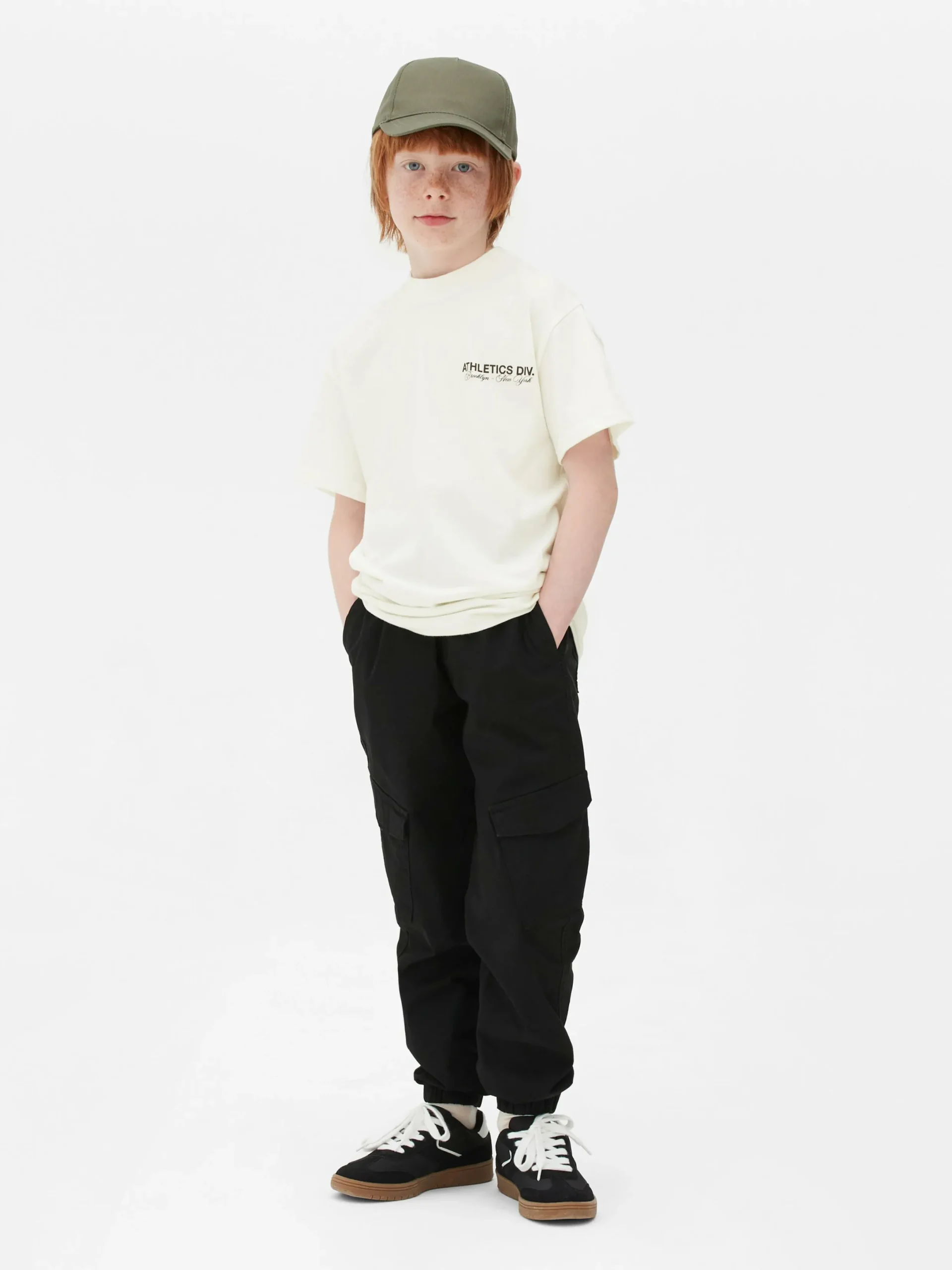 Tops Und T-Shirts|Primark Kurzärmeliges Sport-T-Shirt Mit Grafik Weiß